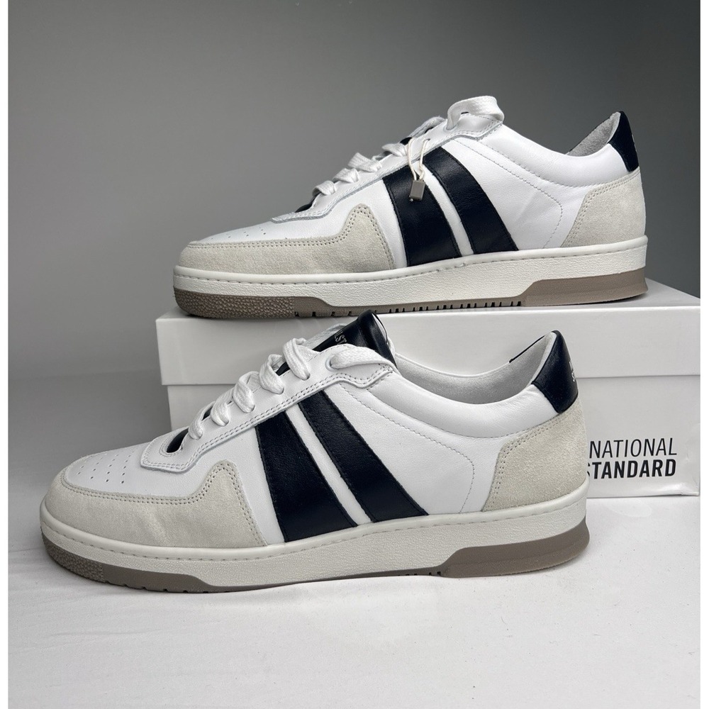 New $395 AMERICAN‎ STANDARD Classic Leather Tennis Lace Up Shoe Size 45 US 11